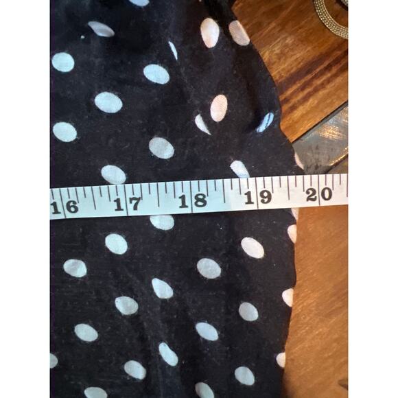 Coco Bianco Vintage 90s Polka Dot T Size L - Picture 5 of 7